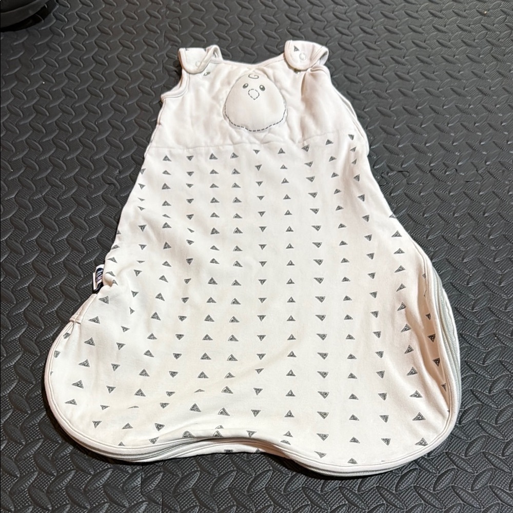 Nested Bean Small Sleep Sack White 0-6 months